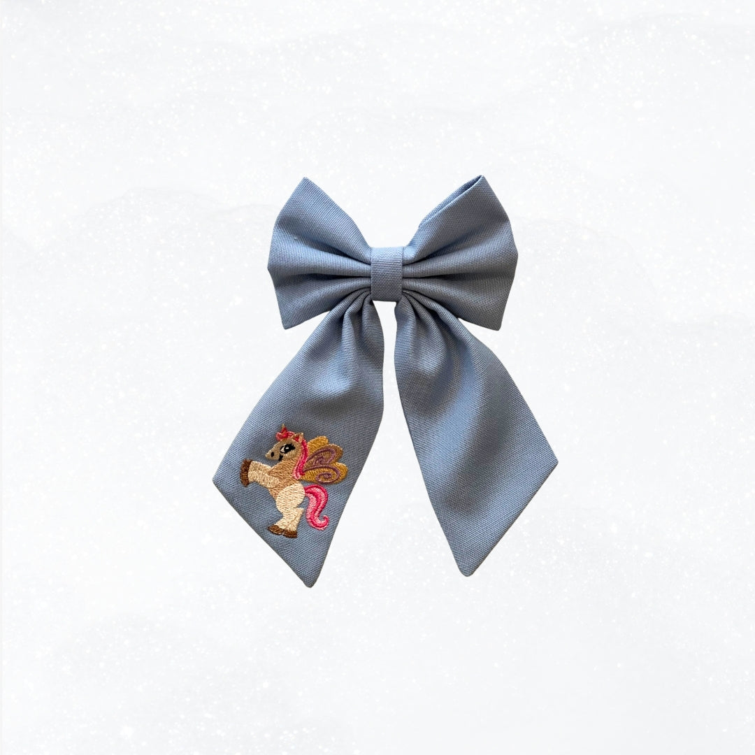 Unicorn Nakışlı Fiyonk Toka