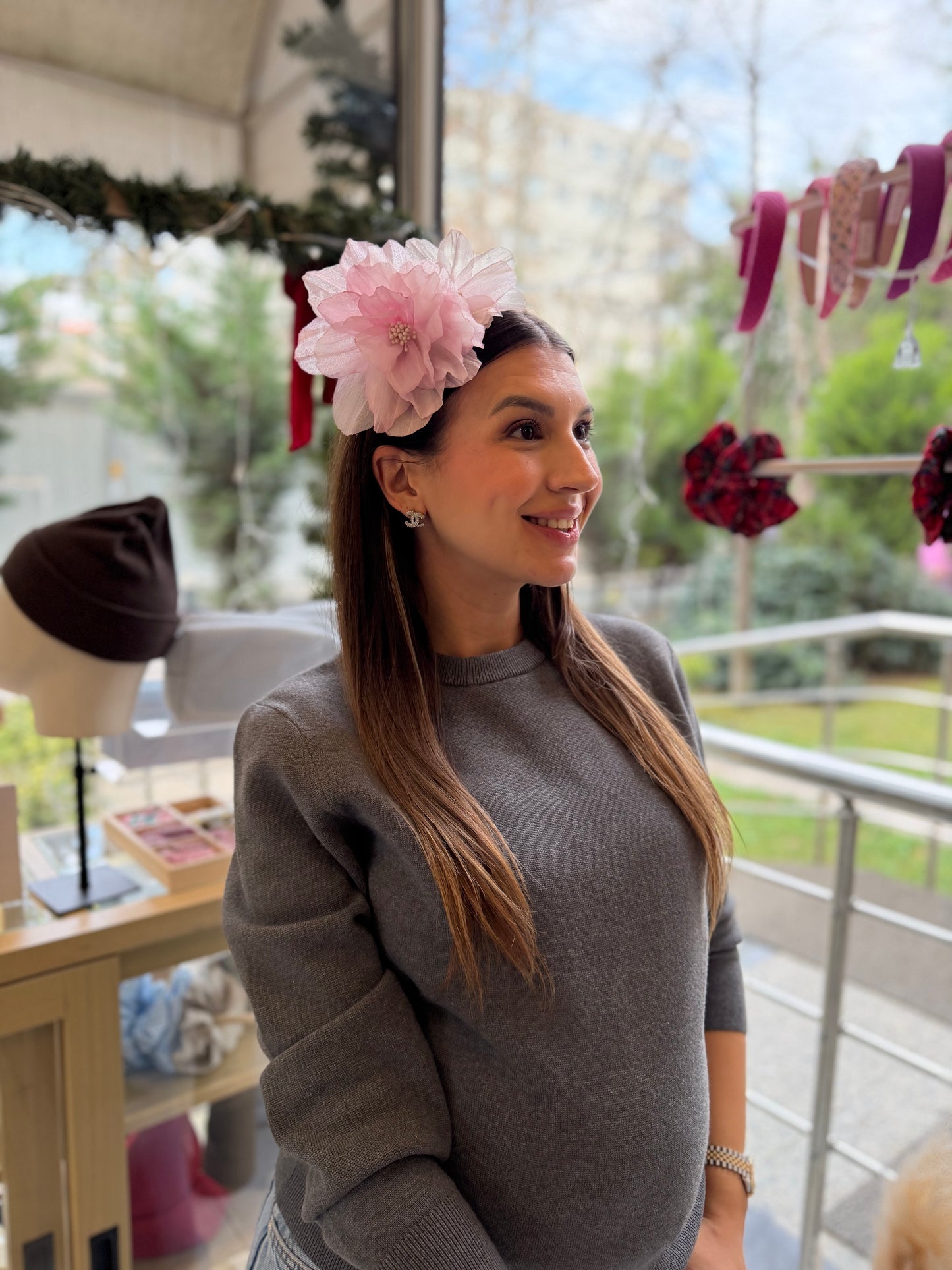 Pembe Manolya Lohusa Tacı