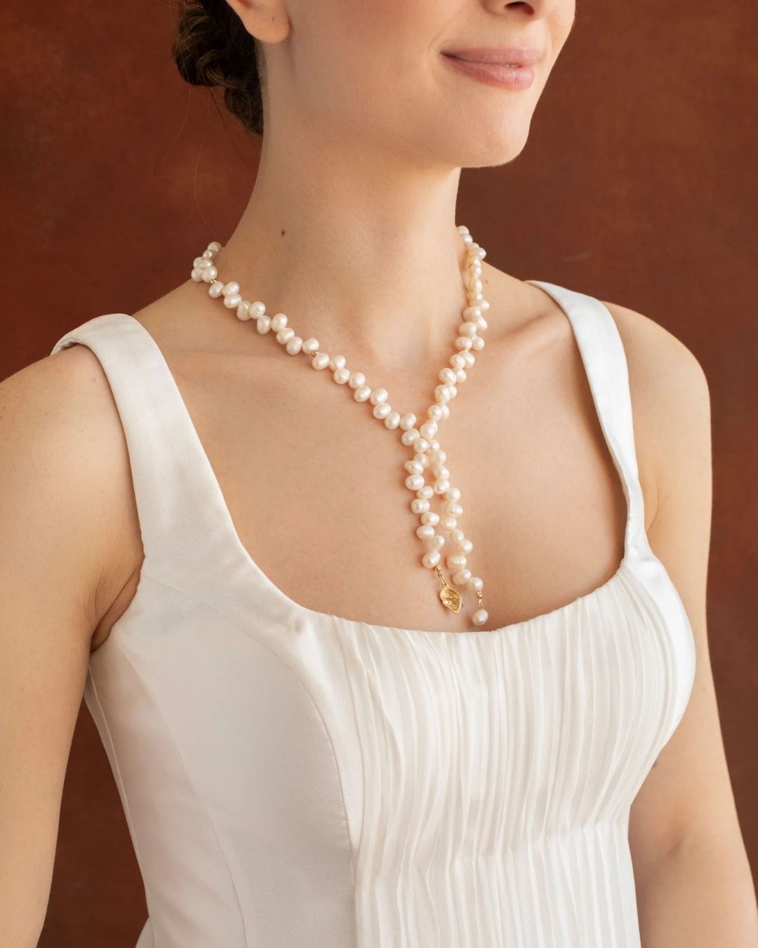 İnci Uzun Kolye