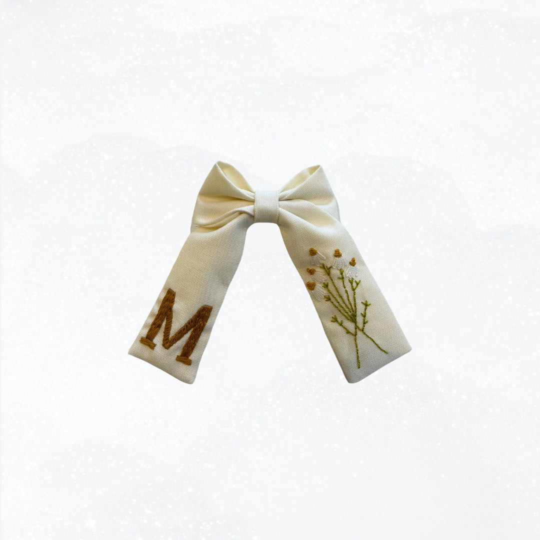 Harf Nakışlı Bahar Dalı Fiyonk Toka